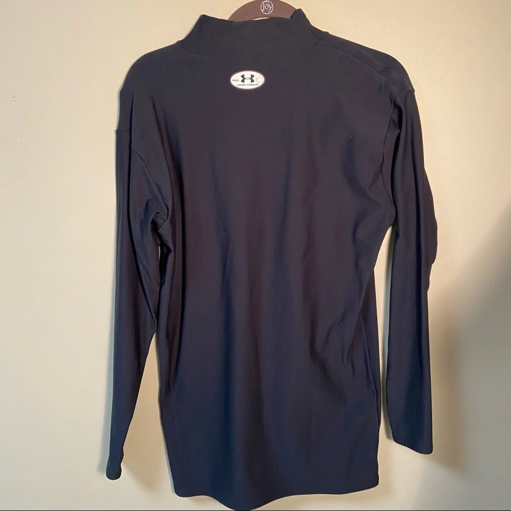 Under Armour Men’s Coldgear Top Black XXL - Picture 6 of 7
